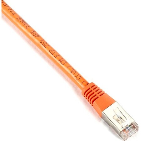 Black Box Cat5E Shld Cbl Orange 25 Feet 24 Awg EVNSL0510MS-0025